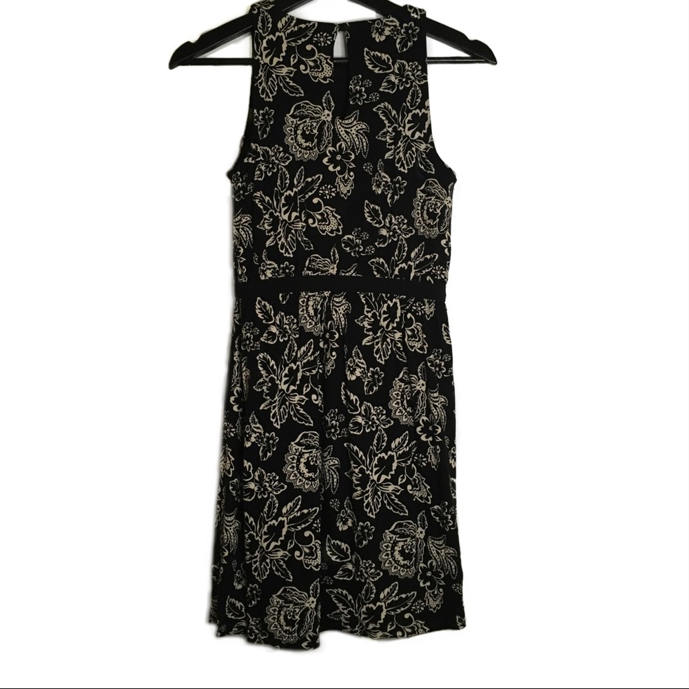 Loft Petite Floral Scoop Neck Short Summer Dress - Picture 2 of 6